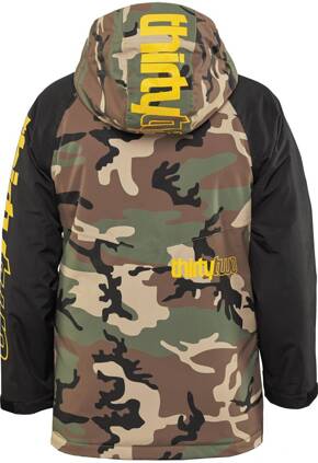 Dziecięca kurtka snowboardowa ThirtyTwo - Youth Grasser Insulated JR  (black/camo)