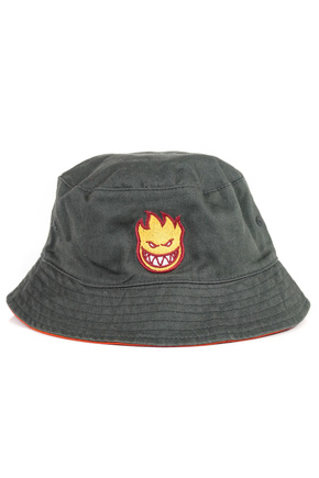 Kapelusz Spitfire -  Bucket Classic 87 Reversible (red/charcoal)