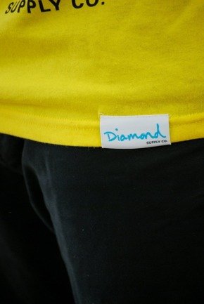 Koszulka Diamond Supply Co. - Tweety Skate yellow