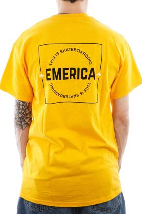 Koszulka Emerica - Statement (gold)