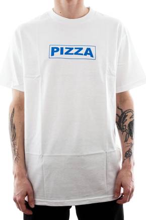 Koszulka Pizza Skateboards - Arc white