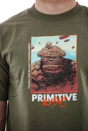 Koszulka Primitive x Marvel - Thing military green