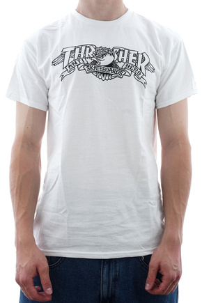 Koszulka Thrasher - Mag Banner T-shirt (white)