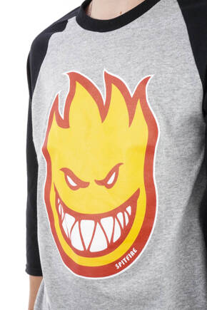 Longsleeve 3/4 Spitfire -  BigHead fill sand/gold/red