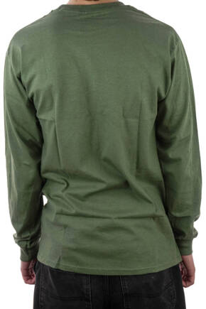 Longsleeve Spitfire -  BigHead military green/gold