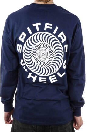 Longsleeve Spitfire - Classic 87 swirl navy/white