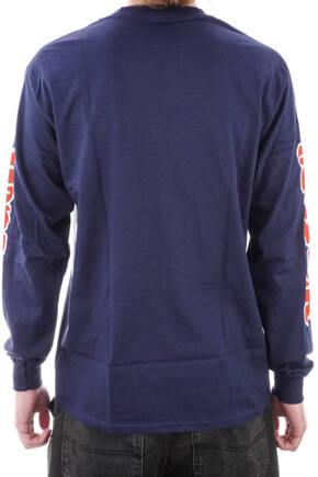 Longsleeve Venture - Throw navy/red/white