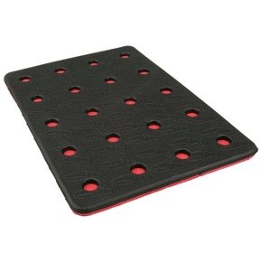 Pad antypoślizgowy Crab Grab Holey Sheet black/red