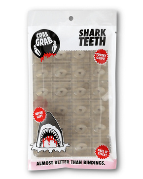 Pad antypoślizgowy Crab Grab - Shark Teeth (smoke)