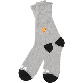 Skarpety Pizza - Emoji (grey)