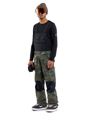 Spodnie snowboardowe Volcom - Roan BIB Overall (cloudwash camo