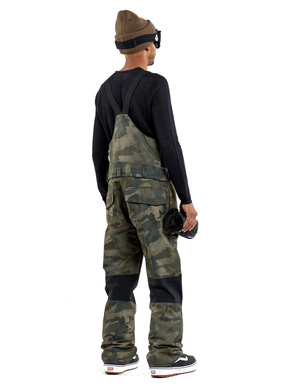 Spodnie snowboardowe Volcom - Roan BIB Overall (cloudwash camo