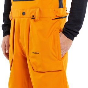 Spodnie snowboardowe Volcom - Roan BIB Overall (gold)