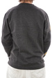 Bluza Crewneck Krooked - Naskar  (charcoal heather/gold)