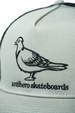 Czapka z daszkiem Antihero - Basic Pigeon (silver/black)