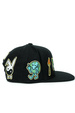 Czapka z daszkiem DGK - Chaos Snapback (black)