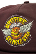 Czapka z daszkiem Spitfire -  Flying Grimple maroon