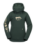 Damska bluza snowboardowa Volcom - Riding Hydro Pullover (sacrab)