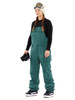 Damskie spodnie snowboardowe Volcom - Creston 3d Stretch bib  overall  (balsam)