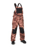 Damskie spodnie snowboardowe Volcom - Creston 3d Stretch bib  overall  (pink salt wash)