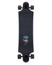 Longboard Dusters California - Chill  Drop Down 38" (black)