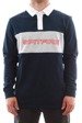Longsleeve Spitfire - Rugby Geary navy/heather grey/white